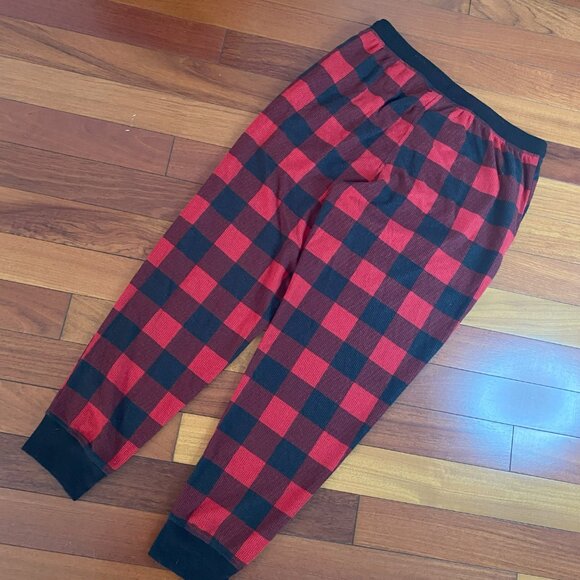 Plaid Pajama Pants Joggers size Medium - Picture 6 of 6